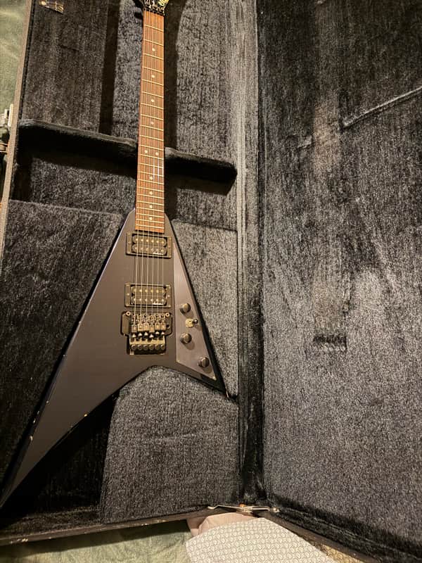 1993 Jackson Rhoads Professional Standard RR OHSC MIJ- Metallic blue image 1