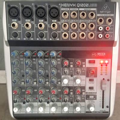 Behringer Xenyx Q1202USB 12-Input Mixer with USB Interface | Reverb