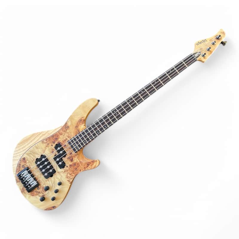 Schecter Reaper-4 Bass Guitar - Natural Satin image 1