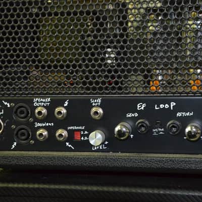 CRATE BV300H Blue Voodoo 300-Watts all tube powerhouse Guitar/Bass head*made at the old Ampeg factory/St.Louis/USA*excellent condition from our showroom*original user manual*clean channel=1969 SVT circuit!WOW! image 8