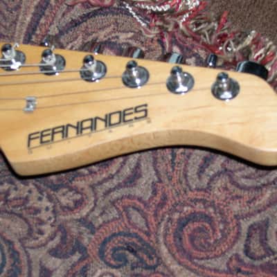 Fernandes SUSTAINER STRAT in TOBACCO SUNBURST - TOBACCO SUNBURST image 5