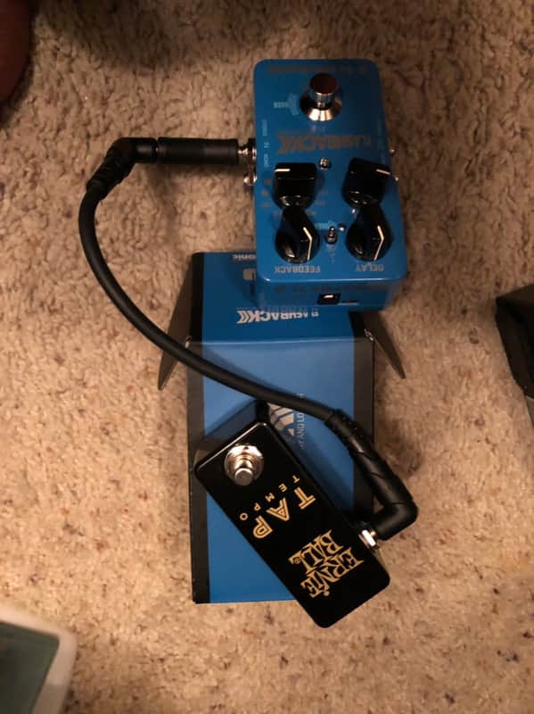 TC Electronic Flashback 2 mash Delay pedal amazing with Ernie Ball Tap Tempo new and cable image 1