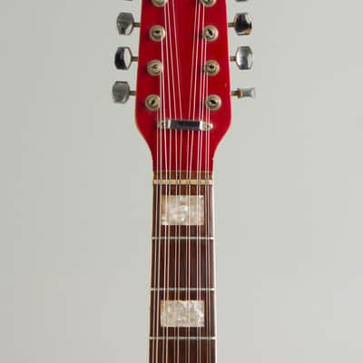 Fender  Electric XII 12 String Solid Body Electric Guitar (1966), ser. #169307, original black tolex hard shell case. image 5