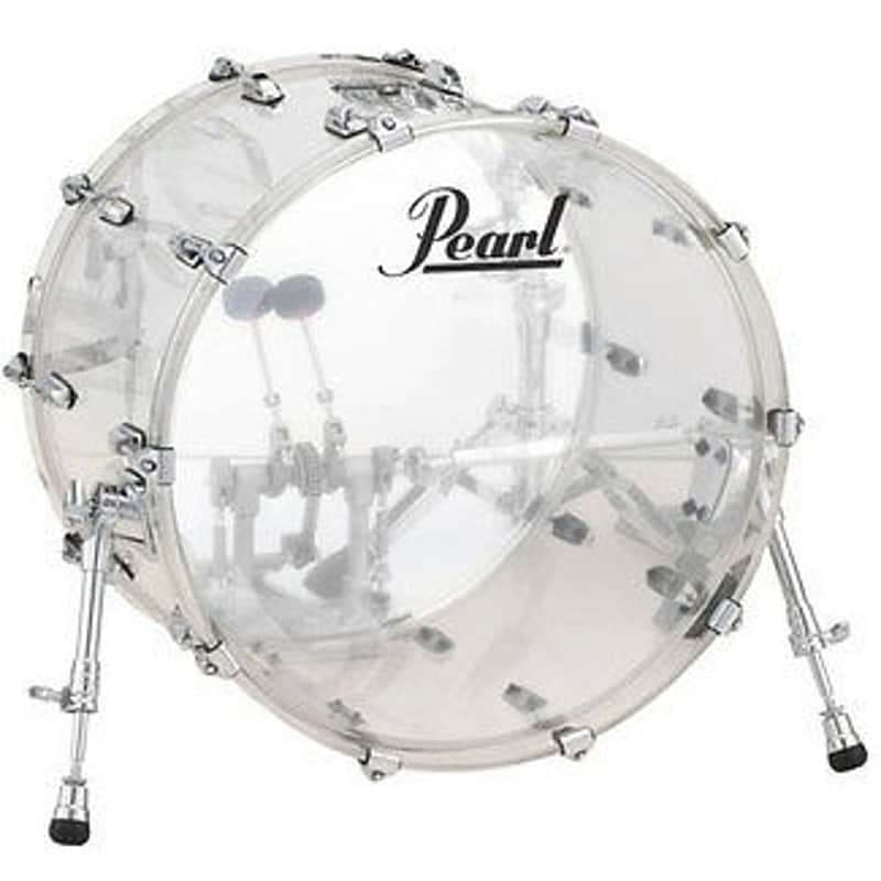 Pearl Crystal Beat 22x16 Bass Drum - Ultra Clear image 1