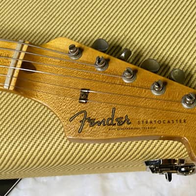Fender Custom Shop 1957 Stratocaster Journeyman Relic - Aged Sonic Blue - 7.8lbs - Authorized Dealer - OPEN BOX - SAVE BIG! G06385 image 6