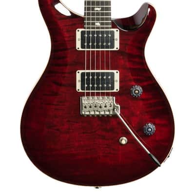 PRS CE24 Electric Guitar with Bolt On Neck with Gig Bag Fire Red Burst image 3