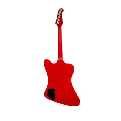 1964 Gibson Firebird Cardinal Red Owned by Brian Setzer image 5