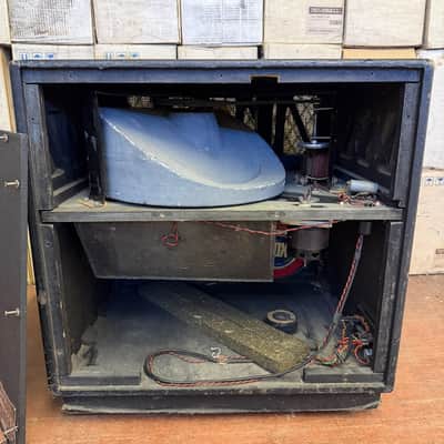 Vintage 1969 Vox Gyrotone II G2 Rotary Speaker Cabinet Original Footswitch 1960s image 11