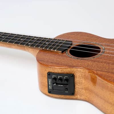 Snail SUC-M2 Mahogany Concert Electro-Acoustic Ukulele Gloss Finish image 3