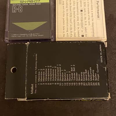 Roland SN-R8-07 Mallet boxed for R8 R8M R8MKII image 4