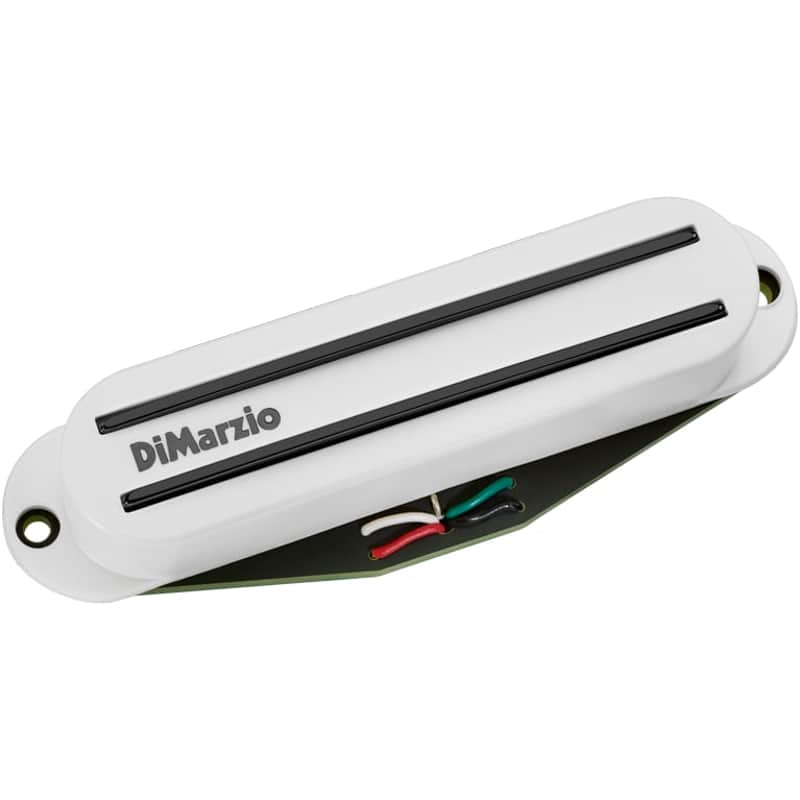 DiMarzio DP218W Super Distortion S Bridge Humbucker Pickup, White image 1