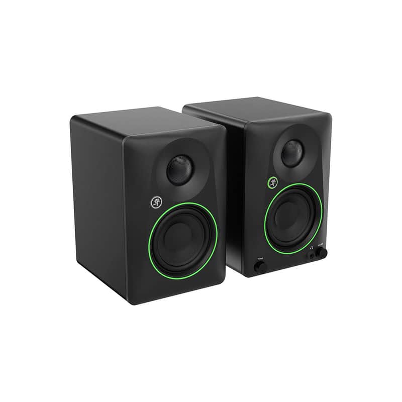 Mackie CR3.5 3.5" Creative Reference Powered Studio Monitors with Tone Control, Pair, Black image 1