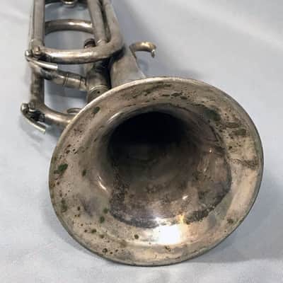 1935 Frank Holton & Co. Legonnaire Single Valve Tenor Bugle image 10