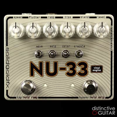 【新品ほぼ未使用】Solid Gold Fx NU-33 エフェクター SolidGoldFX NU-33 Vinyl Engine | The Pedal Zone
