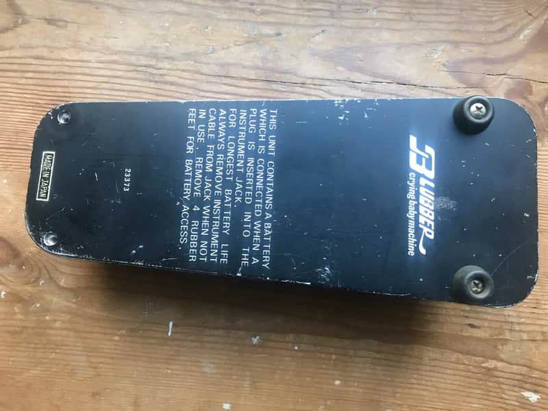Vintage rare 1970s Ibanez Blubber wah crying baby machine guitar