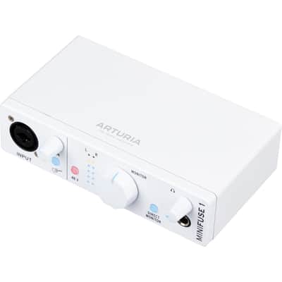 Arturia MiniFuse 1 USB-C Audio Interface - White image 1