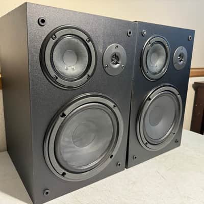 Yamaha NS-A638 Bookshelf Speakers HiFi Stereo Black Home Audio Budget Audiophile image 2