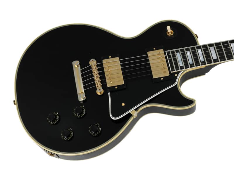 Gibson Custom Shop 1957 Les Paul Custom Reissue 2-Pickup Murphy Lab Ultra Light Aged Ebony Mint on Sale image 1