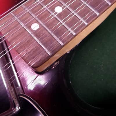 Bartell of California 12-String Hollow Body Guitar with Case image 11