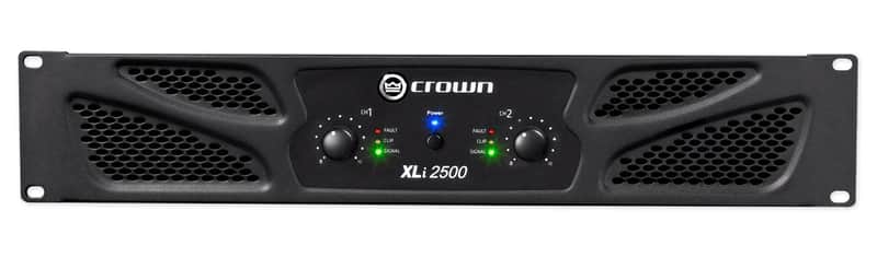 Crown Pro Audio XLi2500 1500 Watt 2 Channel DJ/PA Power Amplifier Amp XLI 2500 image 1