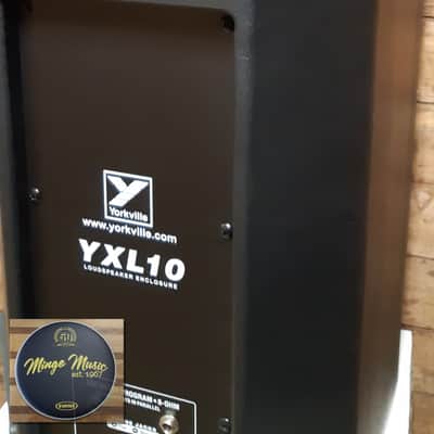 Yorkville YXL10 unpowered loudspeakers (PAIR) 10" w/HF horn image 7