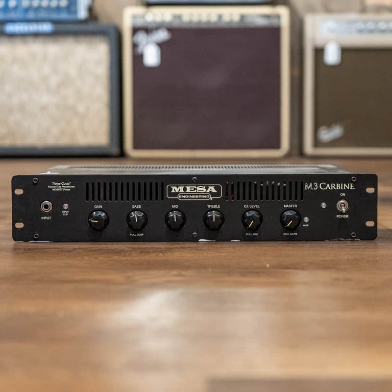 Mesa Boogie M3 Carbine 300-Watt Rackmount Bass Amp Head | Reverb
