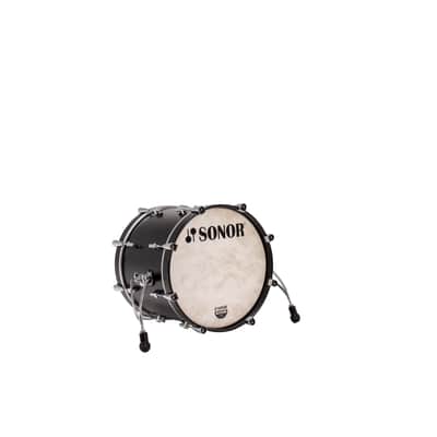 SONOR *Pre-Order* Momentum Birch Series 18x14.25" GT Black Matte Lacquer Bass Kick Drum | NEW | Special Order | Authorized Dealer image 1