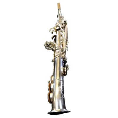 Rampone & Cazzani R1 Jazz Half-Curved Soprano Saxophone - Silver - 2003/J/AG image 4