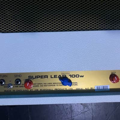 Mark Cameron 1997 Nuevo Jose mod Marshall Anniversary SLP 100 watt head image 6