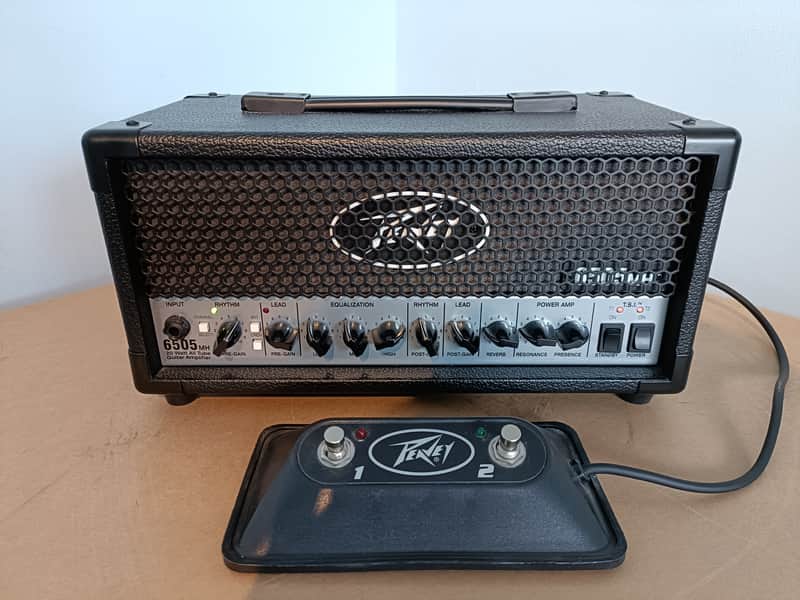 Peavey 6505 MH "Mini Head" 2-Channel 20-Watt Guitar Amp Head 2015 - Present - Black image 1