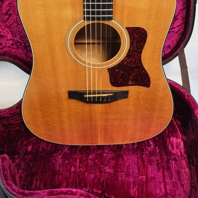 Vintage 1995 Taylor 420 Dreadnought, All Solid USA Made Spruce Top w/Figured Maple B&S, Active Pickup, OHSC image 3