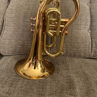 Carol Brass Phat Puppy by Taylor Brass Pocket Flugelhorn Bb Trumpet image 4