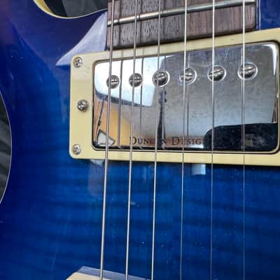 Hamer Blue Burst Double Cut - Blue Burst image 3