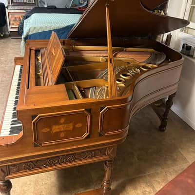 Weber NY Mahogany Baby Grand Piano 6' image 4