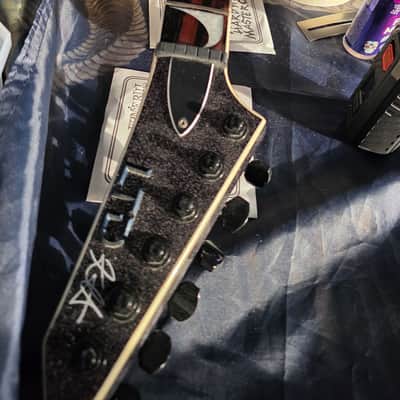 ESP LTD KH-V Kirk Hammett Signature 2023 - Present - Black Sparkle image 11
