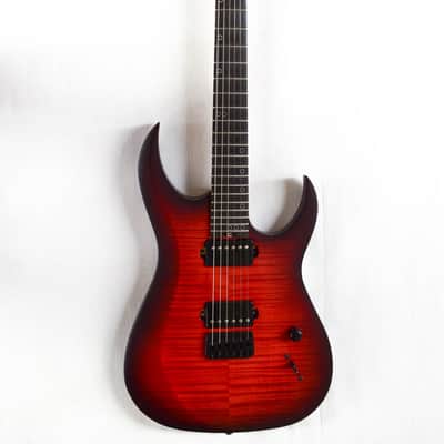 Schecter Sunset 6 Extreme - Scarlet Burst image 9