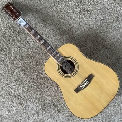 12 String Acoustic Guitar, Spruce Top Body, Mahogany Neck image 2