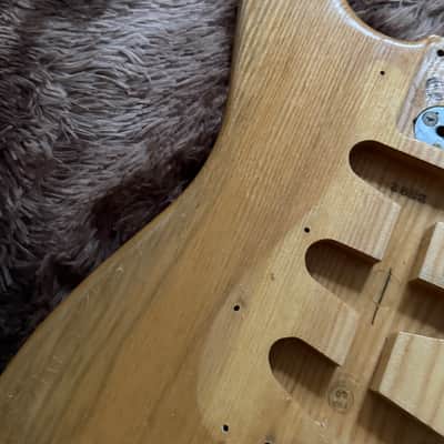 1979 Fender Stratocaster 3-Bolt Body - Natural image 7