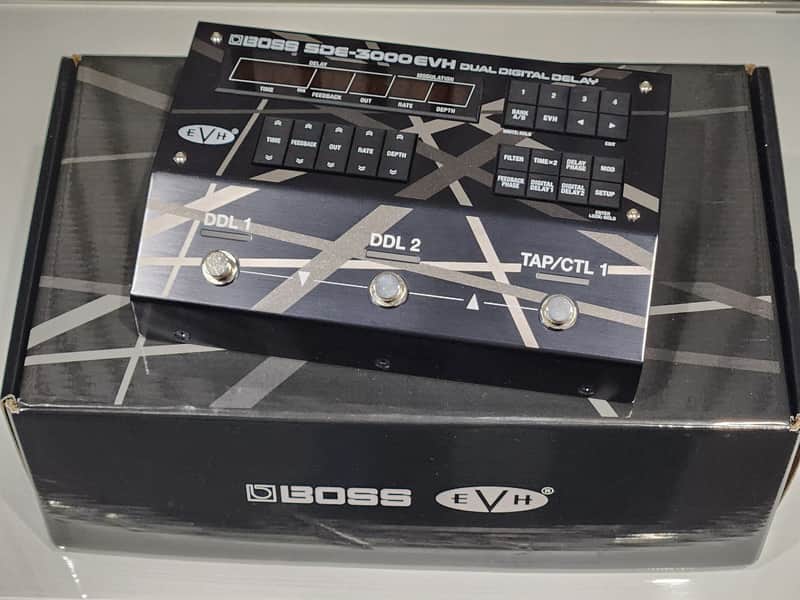 Boss SDE-3000EVH Dual Digital Delay - As New SDE3000 EVH image 1