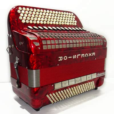 Perfect Excelsior 120 Bass Button Accordion, made in Italy, C System, Double Cassotto, 2538, includes Straps and Hard Case, Professional Accordian! image 4
