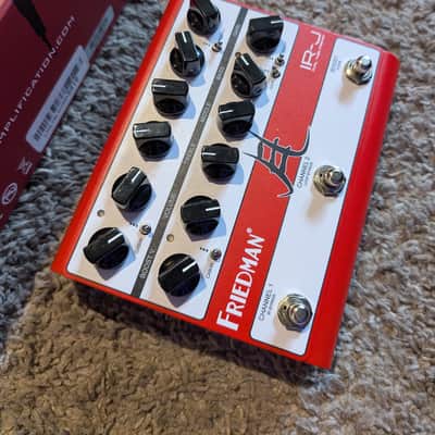 Friedman IR-J Jake E. Lee Signature Dual Tube Preamp 2024 - Present - Red / White image 1