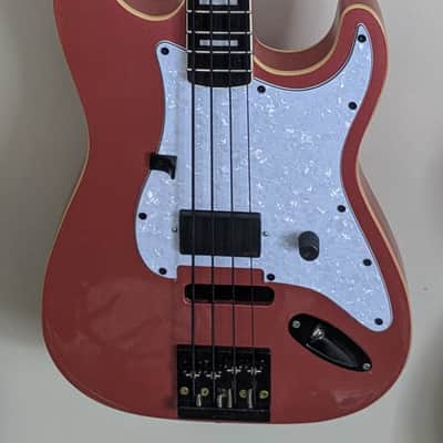 Wide Load Stratobastard - Burgundy Mist Metallic Alder Body - Maple/Rosewood Neck - EMG Dual Mode Active image 2