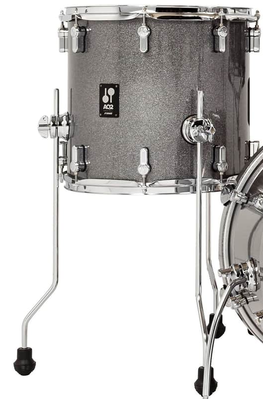 Sonor *Pre-Order* AQ2 16x15" Titanium Quartz Maple Floor Tom Drum w/Legs | NEW | Special Order | Authorized Dealer image 1