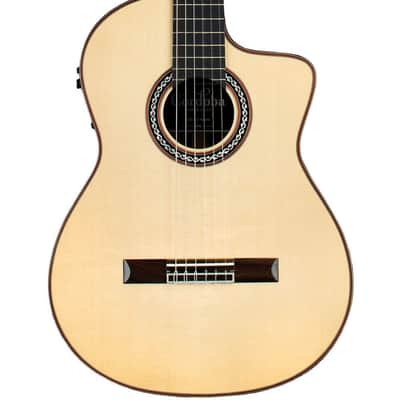 Cordoba LUTHIER GK Pro Negra Nylon-String Classical Guitar - Spruce image 1