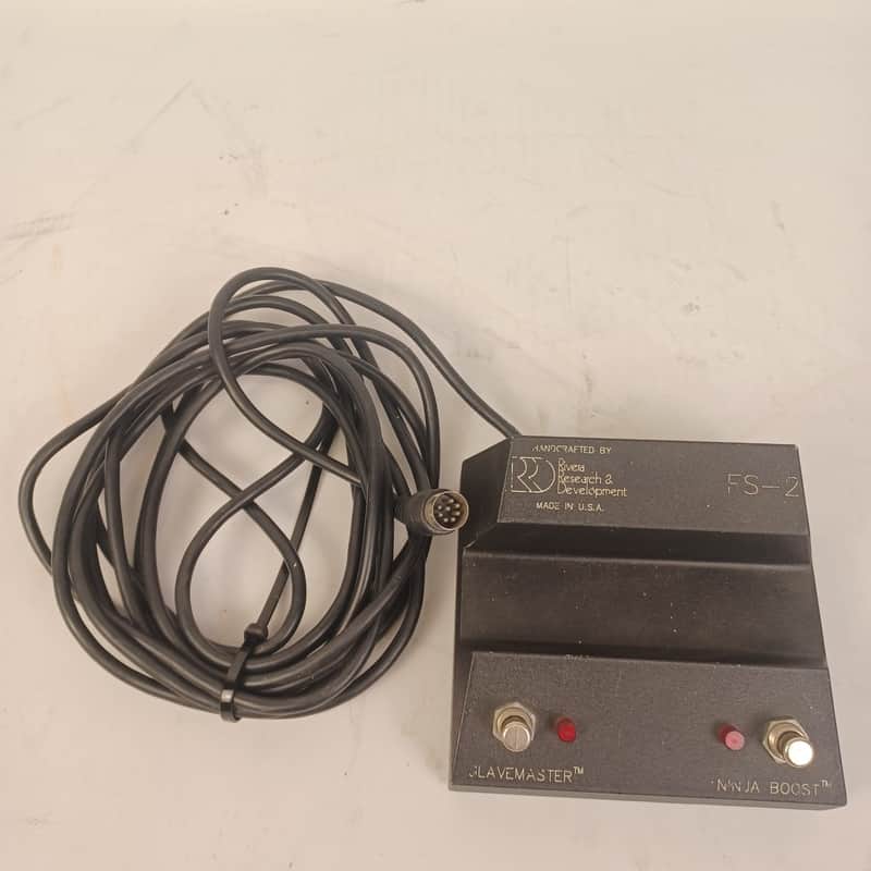 Amp PedRivera FS-2 Footswitch al M60/M100/M120 TBR1 1991 SlaveMaster/Ninja Boost image 1