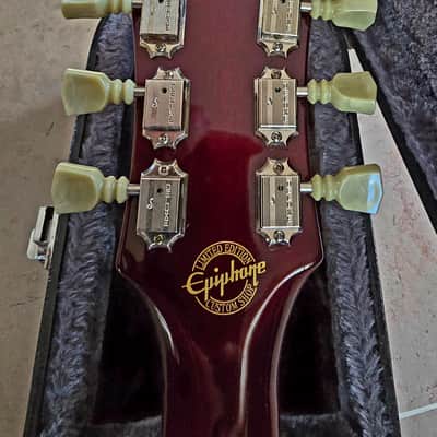 Epiphone Custom Shop Riviera Custom P93 - Wine Red (2011) - Upgraded & Hardcase image 9
