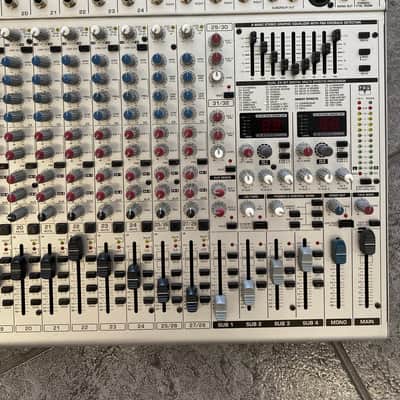 Behringer Eurodesk SL3242FX-PRO 32-Channel Mixing Console 48-Input 8-Bus Mixing Console (Original Box) – NOT FUNCTIONING – For Parts or Repair image 5