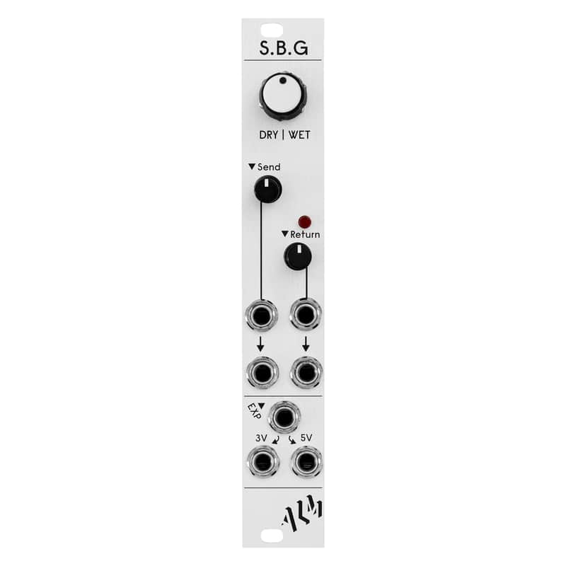 ALM/Busy Circuits ALM006 S.B.G. Effects Pedal Adapter Eurorack Synth Module 2020 - Present - Silver image 1