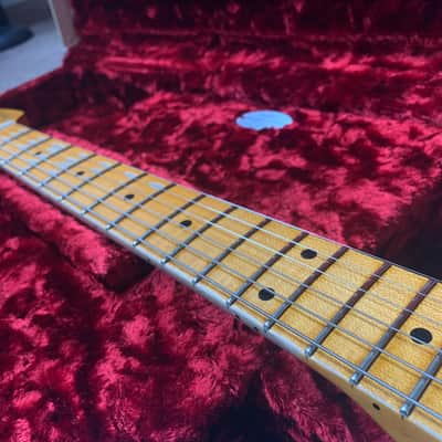 Fender Custom Shop '56 Stratocaster Heavy Relic 2019 - Faded Sonic Blue image 6