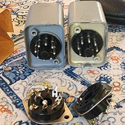 Peerless Altec NOS PAIR of 4665 MC Stepup Microphone Preamp Transformer  1960s image 6